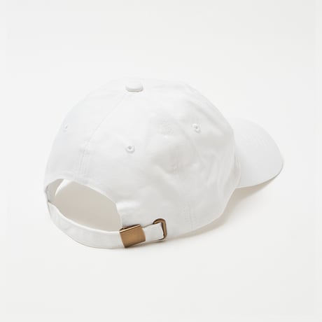Cotton twill low cap YAN ver. (WHITE)