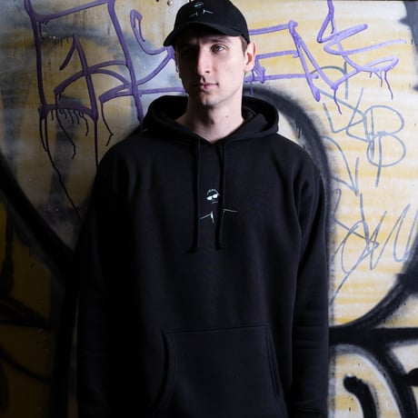 Classic Pullover hoodie SAWA ver. (BLACK)