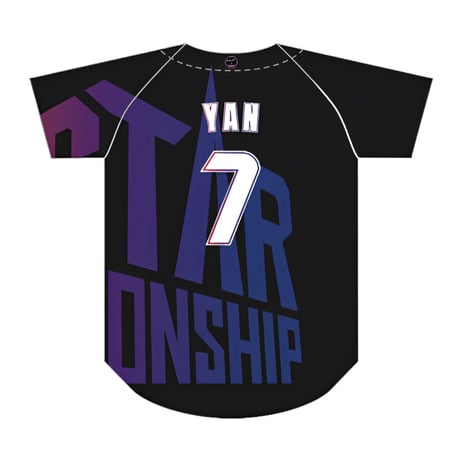 ②DESTAR CHAMPIONSHIP大会記念 ベースボールシャツ YAN ver