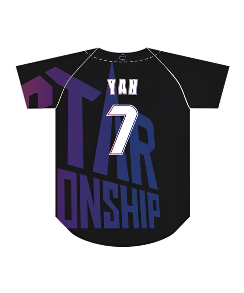 ②DESTAR CHAMPIONSHIP大会記念 ベースボールシャツ YAN ver | de ②DESTAR CHAMPIONSHIP大会記念 ベースボールシャツ YAN ver | de