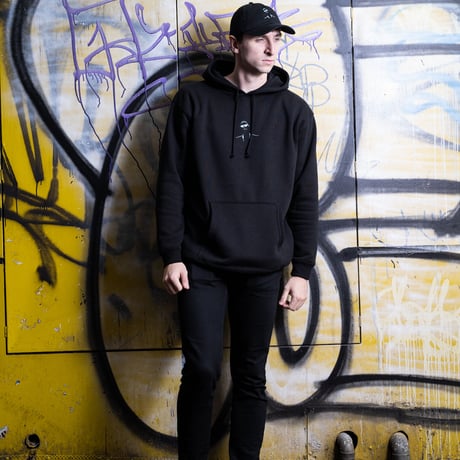 Classic Pullover hoodie SAWA ver. (BLACK)