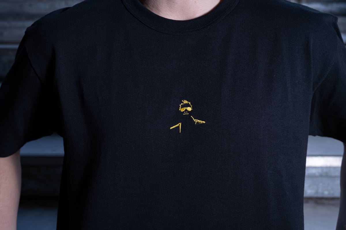 Classic T-shirt YAN ver. (BLACK) | destar.shop