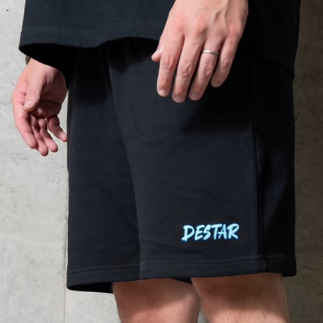 DESTAR PRINTED LOGO Shorts (BLACK)