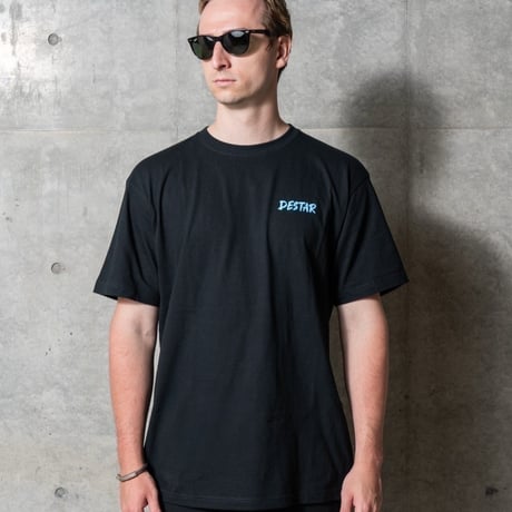 DESTAR PRINTED LOGO High Quality T-shirt (BLACK)