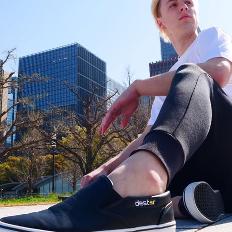 slip-on BLACK