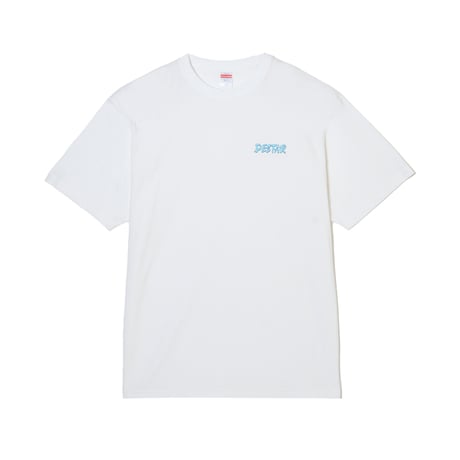DESTAR PRINTED LOGO High Quality T-shirt (WHITE)