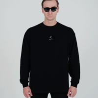 Premium Long T-shirt SAWA ver. BLACK