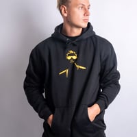 3D EMBROIDERY Classic Hoodie YAN ver. BLACK