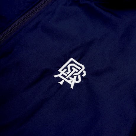 DESTAR × KUGAYAMA Heritage Logo Warm-up Jacket (Navy)