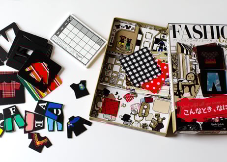 5-copy set The Fashion Game / 5個セットファッションコーディネートゲーム こんなとき、なに着る？ #なに着る