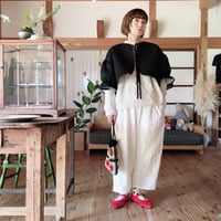 tuuli'スズランのコート' キルティングblack short