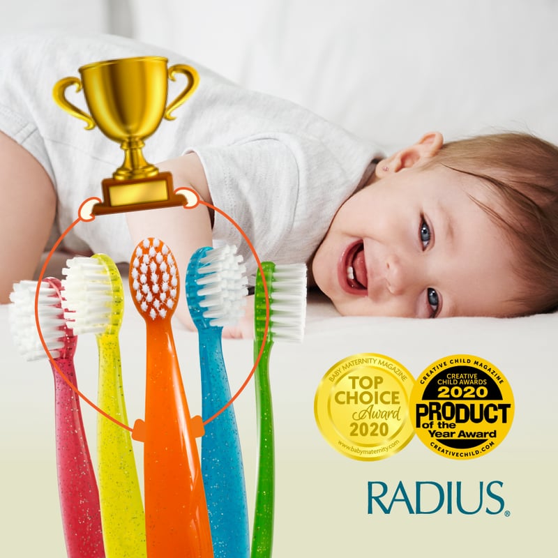 ラディウス トッズ歯ブラシ（生後18ヶ月〜）３本セット | ラディウス