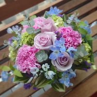 arrangement  purple&blue