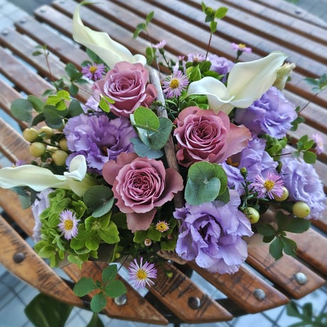 arrangement 　purple