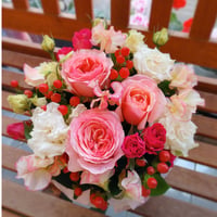 arrangement pink