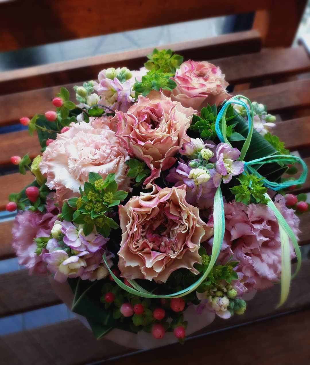 arrangement くすみピンク | fleur-hanamoto フルール花もと