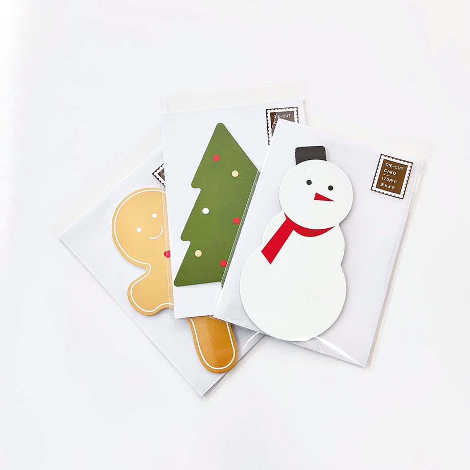ダイカットカード クリスマスシリーズ | ICHIKUDO STORE
