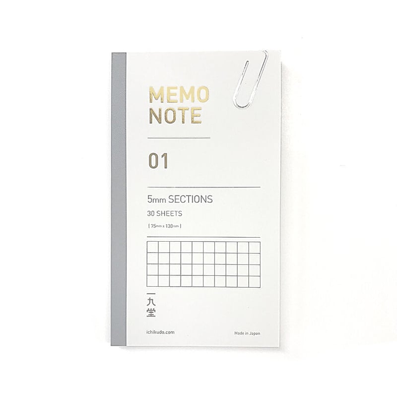 MEMO NOTE | ICHIKUDO STORE