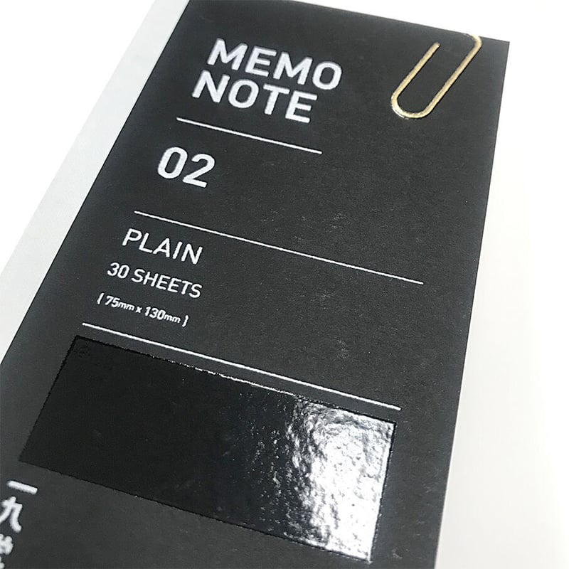 メモ１ MEMO NOTE | ICHIKUDO STORE