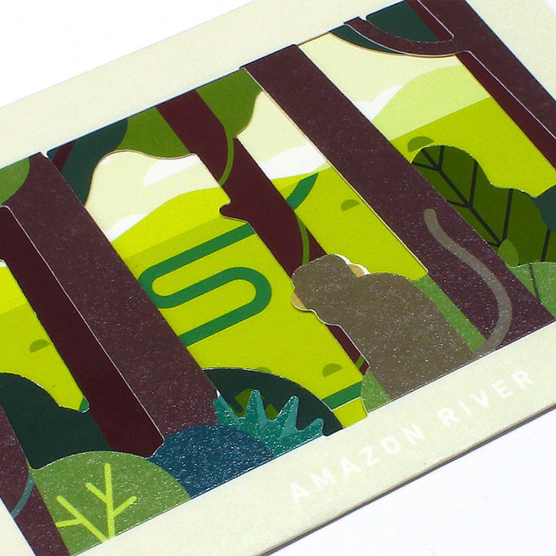 THE NEXT JOURNEY FRAME CARD <AMAZON RIVER> | I