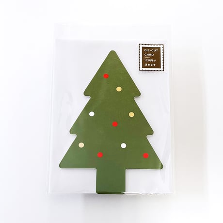 ダイカットカード　クリスマスシリーズ