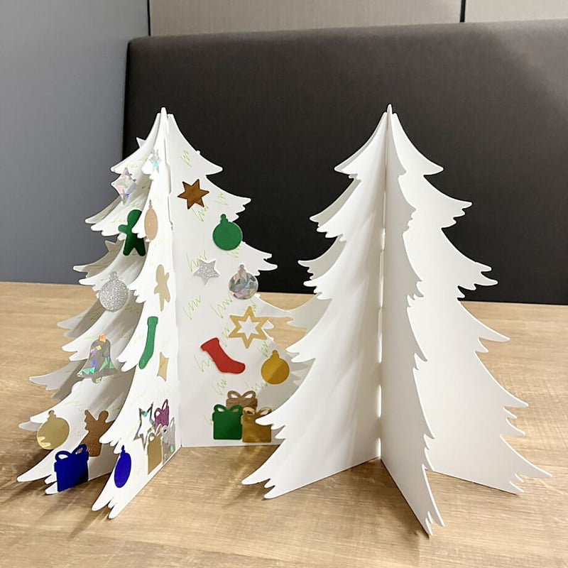 ハンドメイド クリスマスツリー ビーズステッチクリスマスツリー | iichi 日々の暮らしを