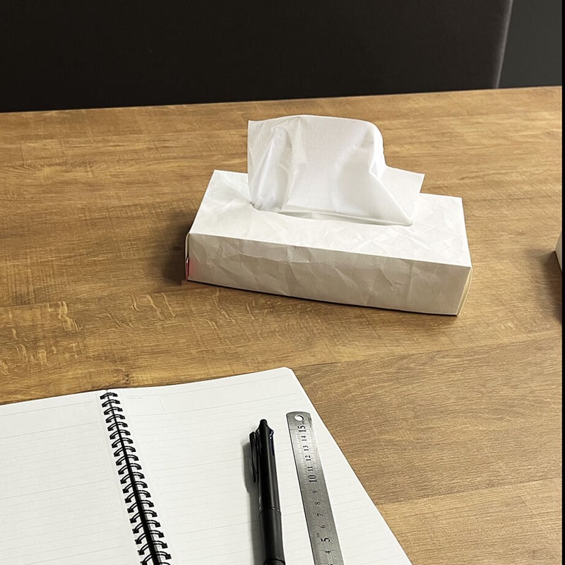 ペーパーティッシュケース 【しわ加工】 | ICHIKUDO STORE ペーパーティッシュケース 【しわ加工】 | ICHIKUDO STORE