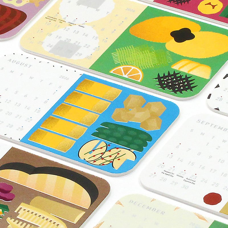 BENTO CALENDAR 2026 x Masahiro Kasahara | ICHIK