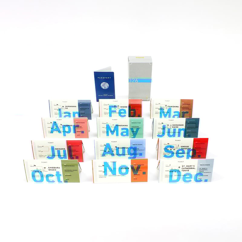 JOURNEY カレンダー & ポスターセット THE NEXT JOURNEY CALENDAR 2026 | ICHIKUDO STORE