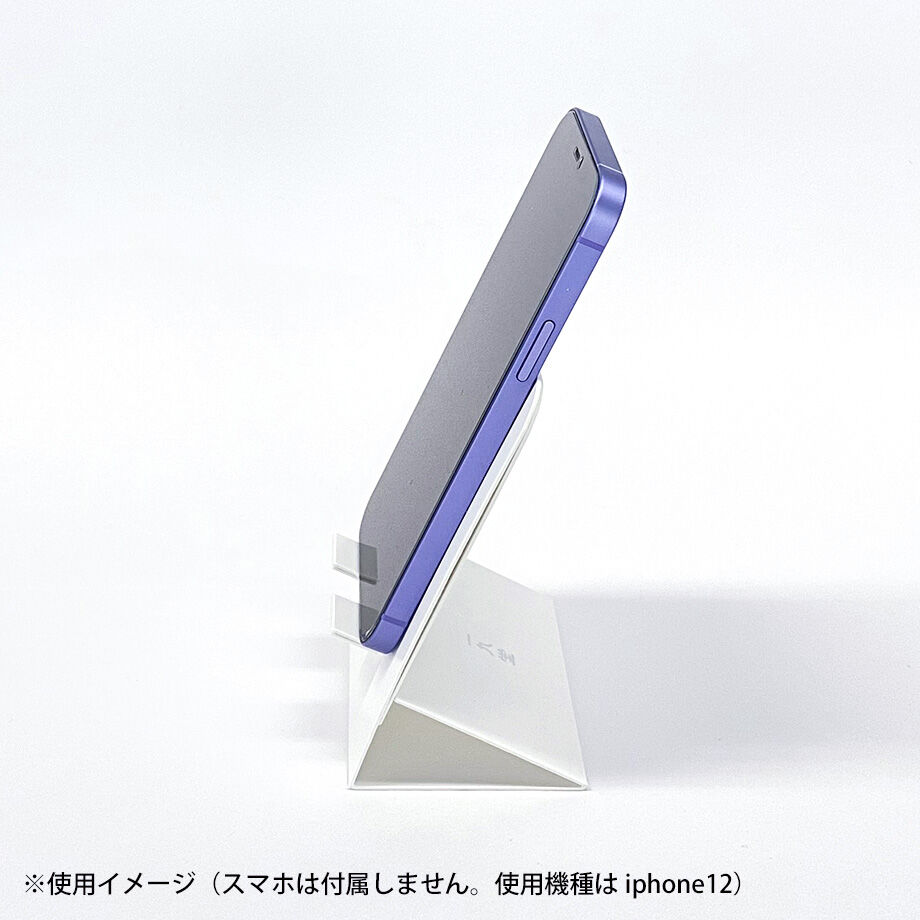 PAPER SMARTPHONE STAND (WHITE & BLACK)【折りたたみ式】 PAPER SMARTPHONE STAND (WHITE & BLACK)【折りたたみ式】