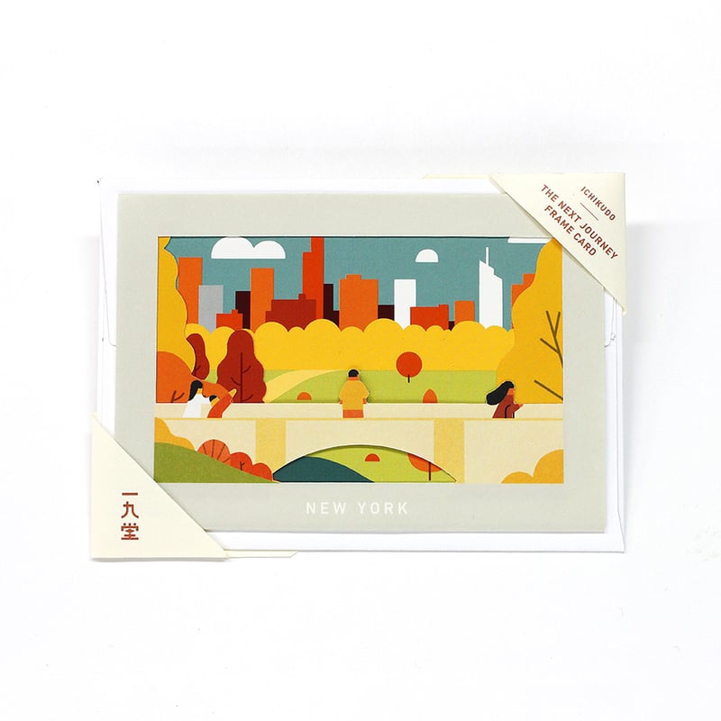 THE NEXT JOURNEY FRAME CARD <NEW YORK> | ICHIK