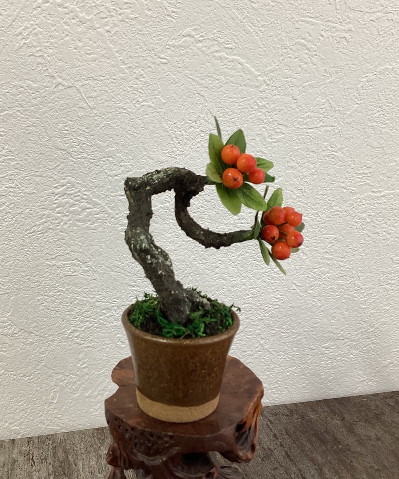 52 ピラカンサ 金茶色の鉢 | クラフト盆栽美術館 Artcraft Bonsai 52 ピラカンサ 金茶色の鉢 | クラフト盆栽美術館 Artcraft Bonsai