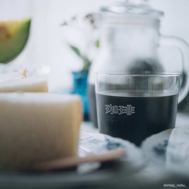 5営業日以内発送】珈琲牛乳のグラスC（耐熱グラス） | TOAL shop