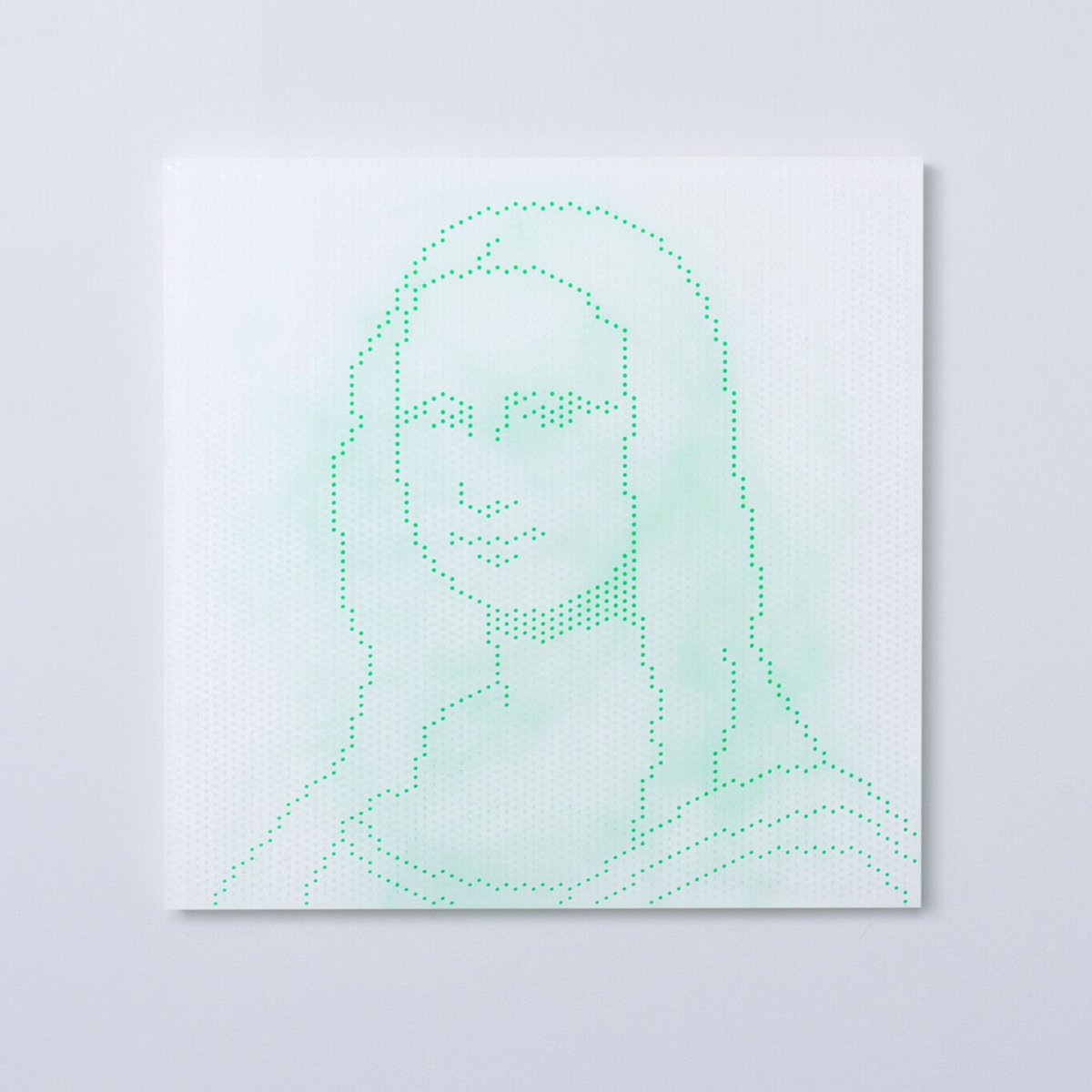 自画像　ミニ絵画 油絵 ミニ絵画【湖のライトアップ】 - メルカリ