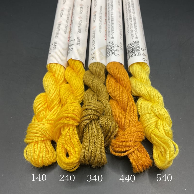 付下げ 鱗模様 カラフル 金彩 しつけ糸 付下げ 鱗模様 カラフル 金彩