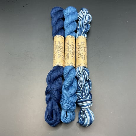 kogin-atelier tubomi 藍染 刺し子糸