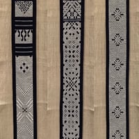 こぎん刺しで楽しむりんごと小さなツリータペストリーキット