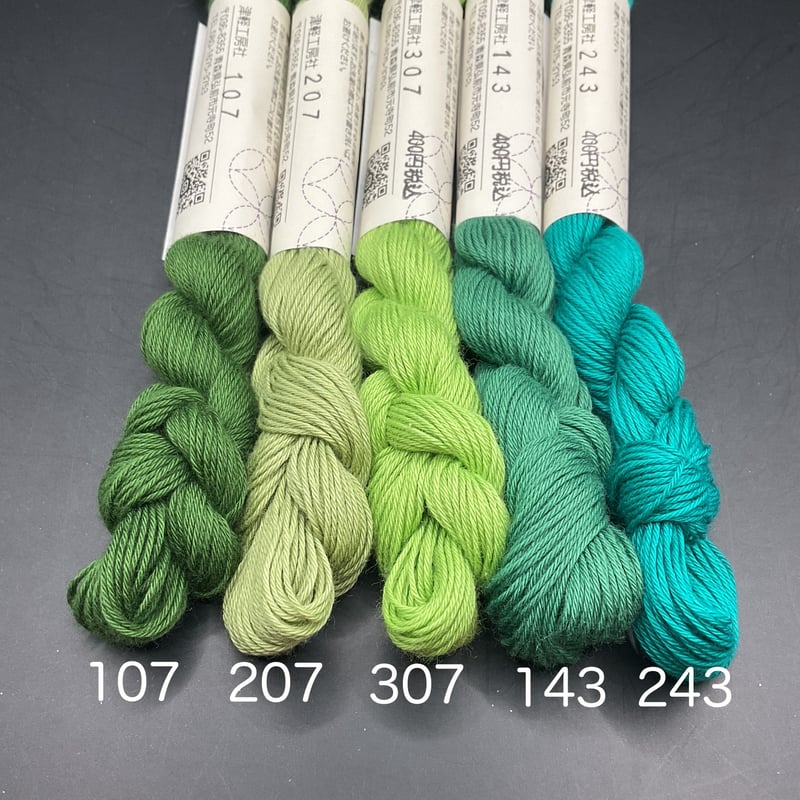 mederu刺し子糸 定番色 | 津軽工房社