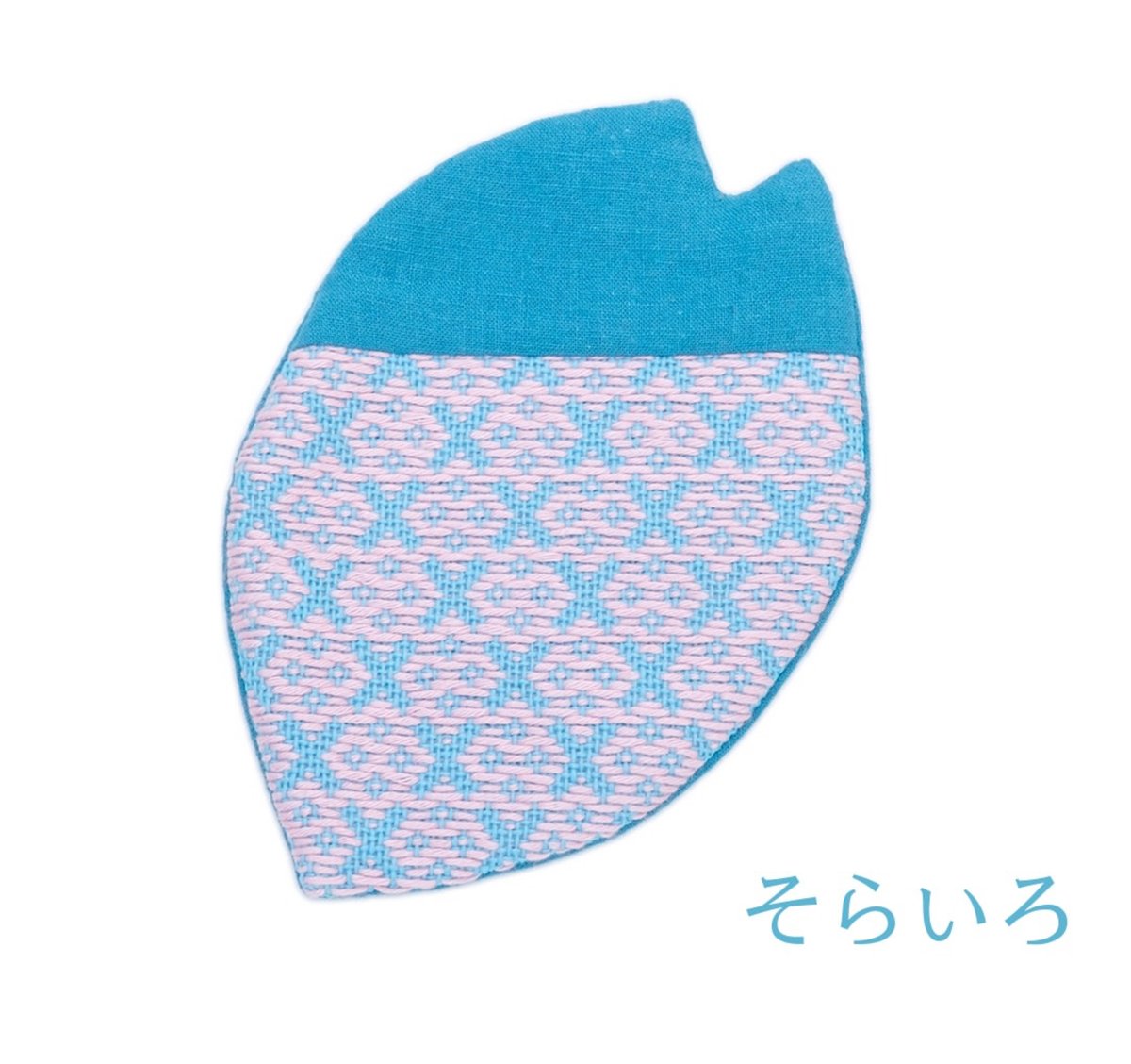 こぎん刺しキット こぎんの花びら | 津軽工房社