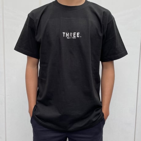 Silver T-shirt［Black］