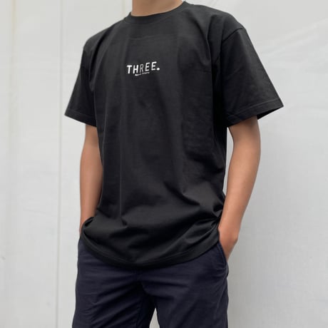 Silver T-shirt［Black］