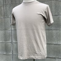 organic cotton T-shirt  Milk tea