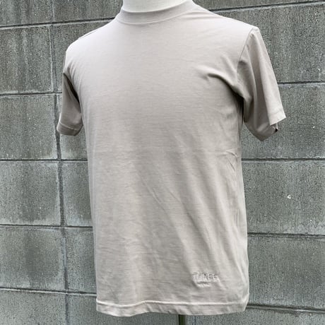 organic cotton T-shirt  Milk tea