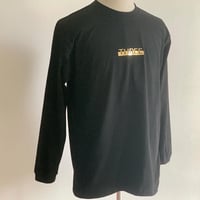 Gold Logo long sleeve(Black)