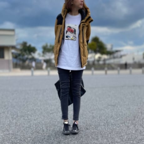 Kosuke Kawamura×three collage long sleeve  T-shirt