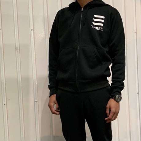 THREE zip sweat setup