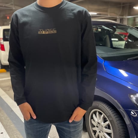Gold Logo long sleeve(Black)