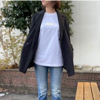 Gold Logo long sleeve(White)