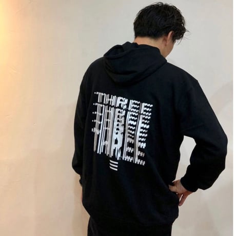 Collage Hoodie THREE × Kosuke Kawamura