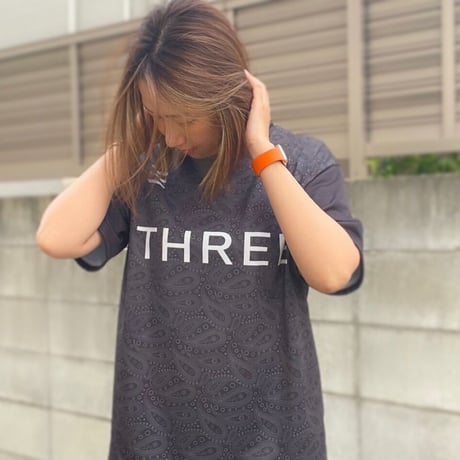THREE×Kosuke Kawamura  Paisley Training shirt